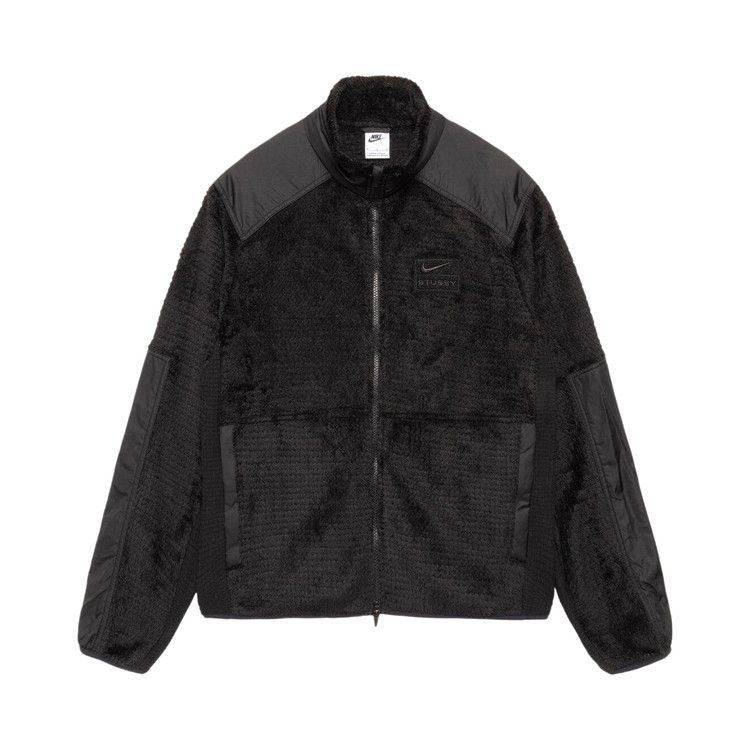 

Куртка Stussy x Nike Full Zip Fleece 'Black'