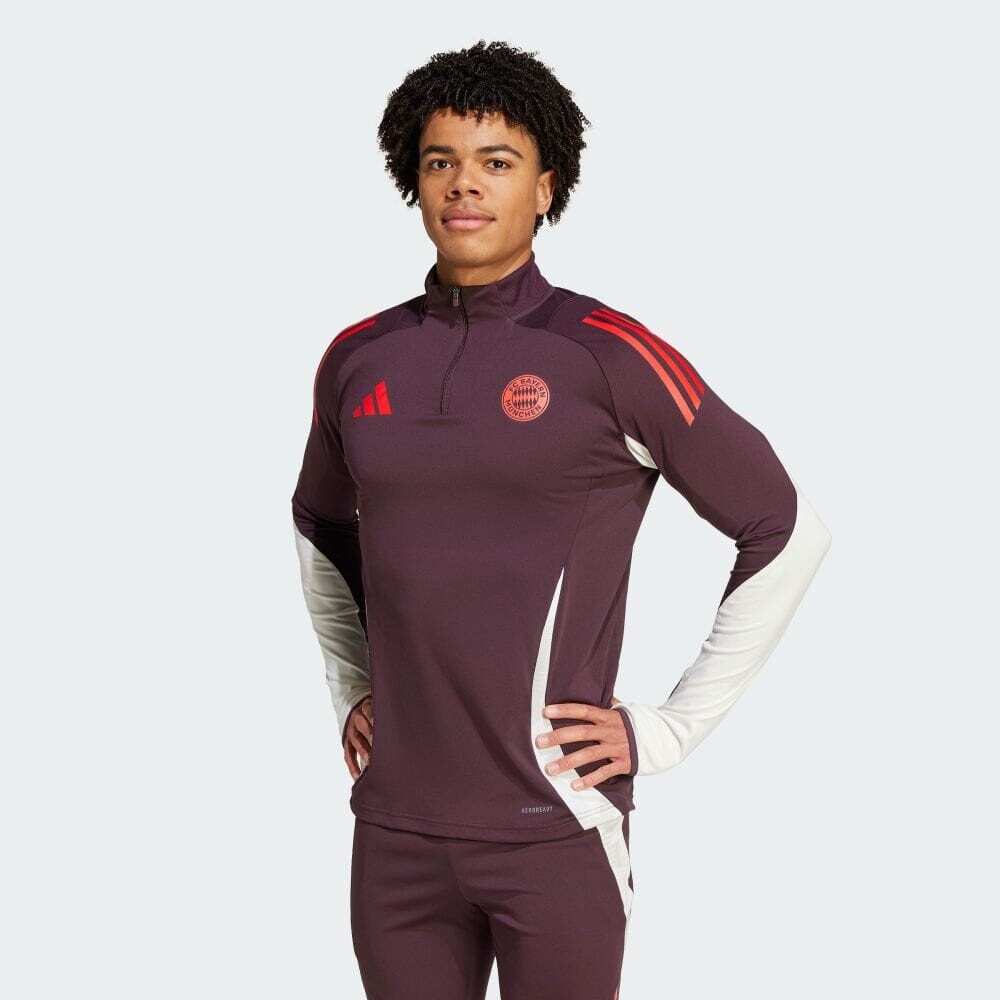 

Джерси Adidas FC Bayern Tilo 24 training top, цвет Shadow Maroon/Red