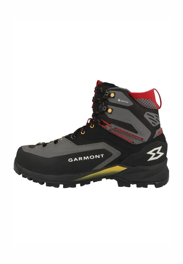 Ботинки akron mid gtx на шнуровке, черные, оранжевые Garmont, Black-Garmont Orange