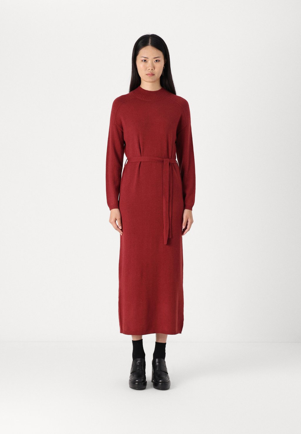 

Платье-джемпер ONLLEVA LONG BELT DRESS ONLY, красный
