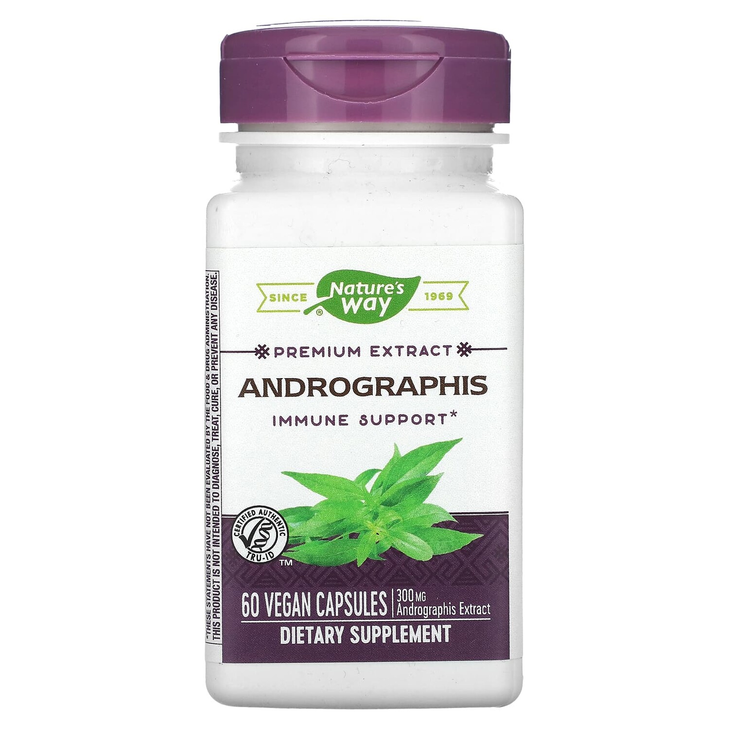 

Nature's Way Andrographis Standardized 60 Veg. Capsules