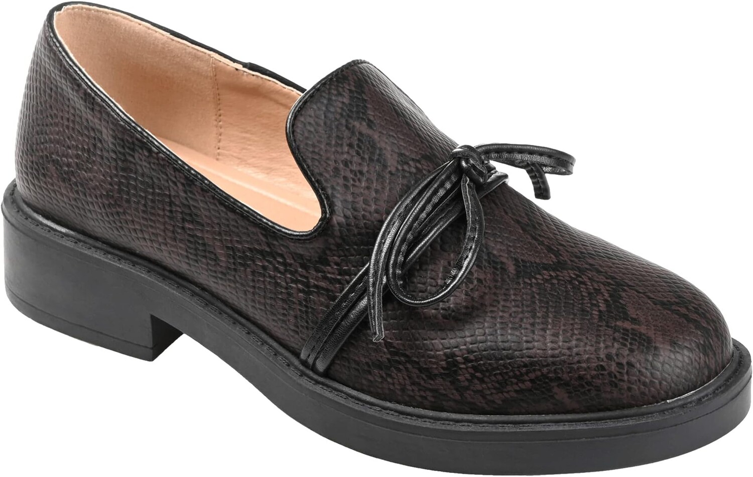 

Лоферы Journee Collection Tru Comfort FoamEilien Flat, цвет Snake