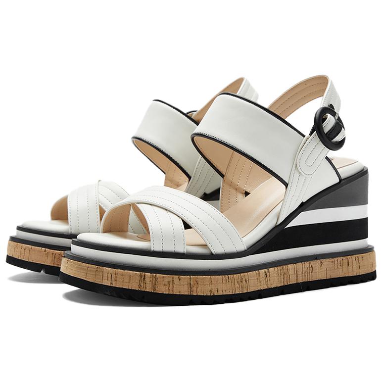 NINE WEST Женские сандалии с одной застежкой коричневые, цвет Brown — фото 4