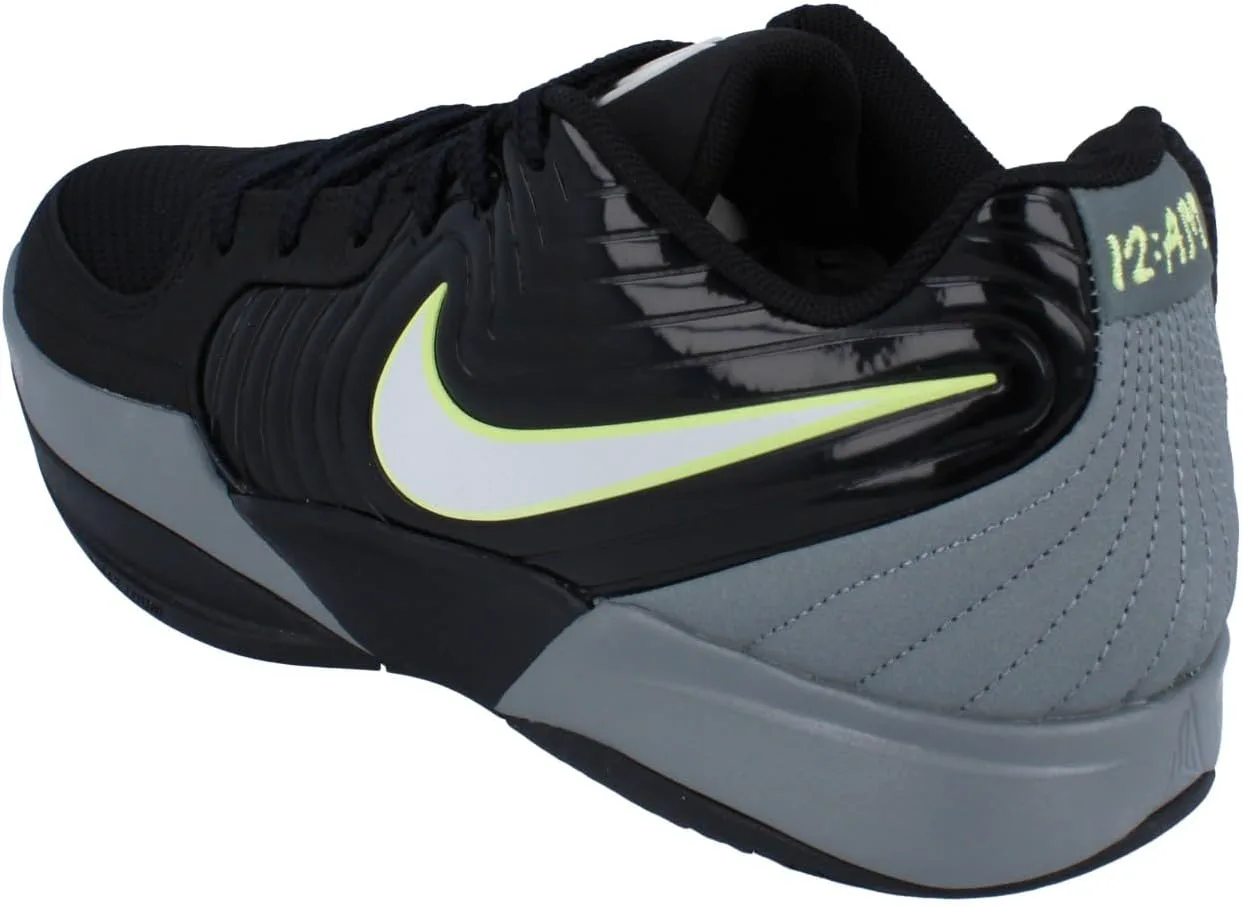Баскетбольные кроссовки Nike Ja 2 (FD7328-001, Black/Light Smoke Grey/Light Lemon Twist/Phantom), черный — фото 2