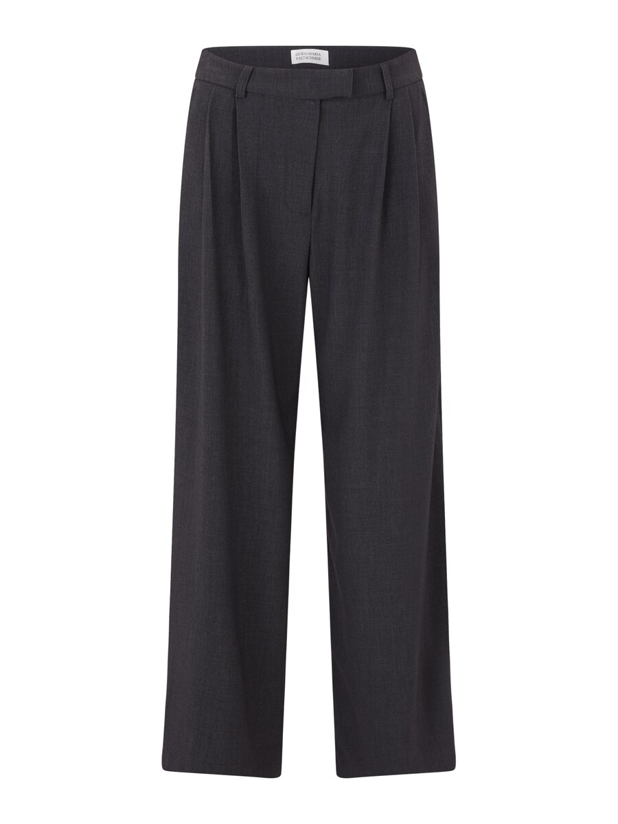 

Широкие брюки со складками спереди Guido Maria Kretschmer Women Betty, антрацит