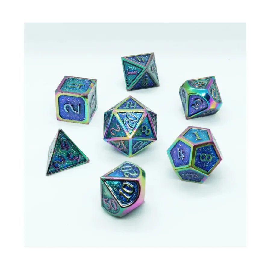 

Поликомплект Алхимия (7), Metal Dice (Chronicle Cards)