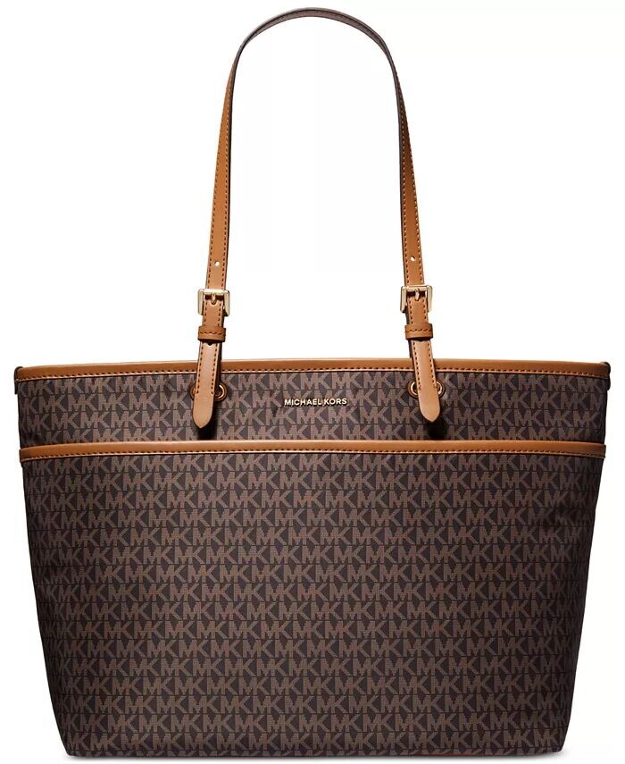 

Большая сумка-тоут Winston на молнии Michael Kors, бежевый