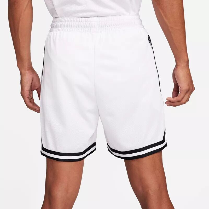 Мужские баскетбольные шорты Nike Dri-FIT DNA 6 дюймов, белый — фото 3