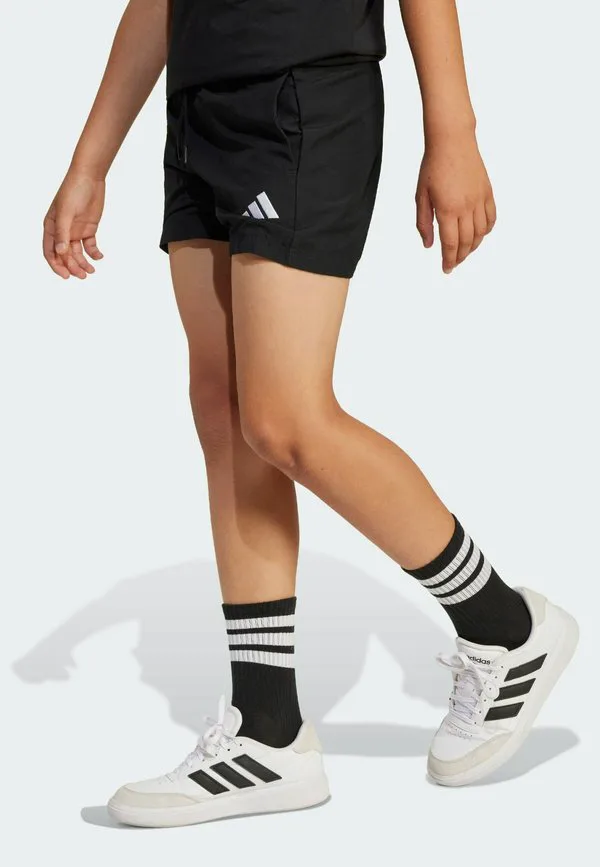 Спортивные шорты essentials climacool Adidas Sportswear, Black White — фото 2