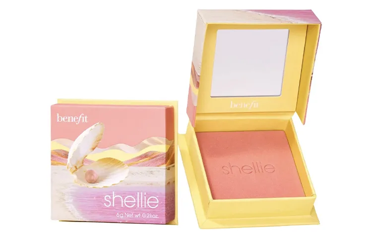 Benefit Румяна долговременные Tears Of The Era Blush Long Lasting Complexion 6g, #Peachin’s — фото 4