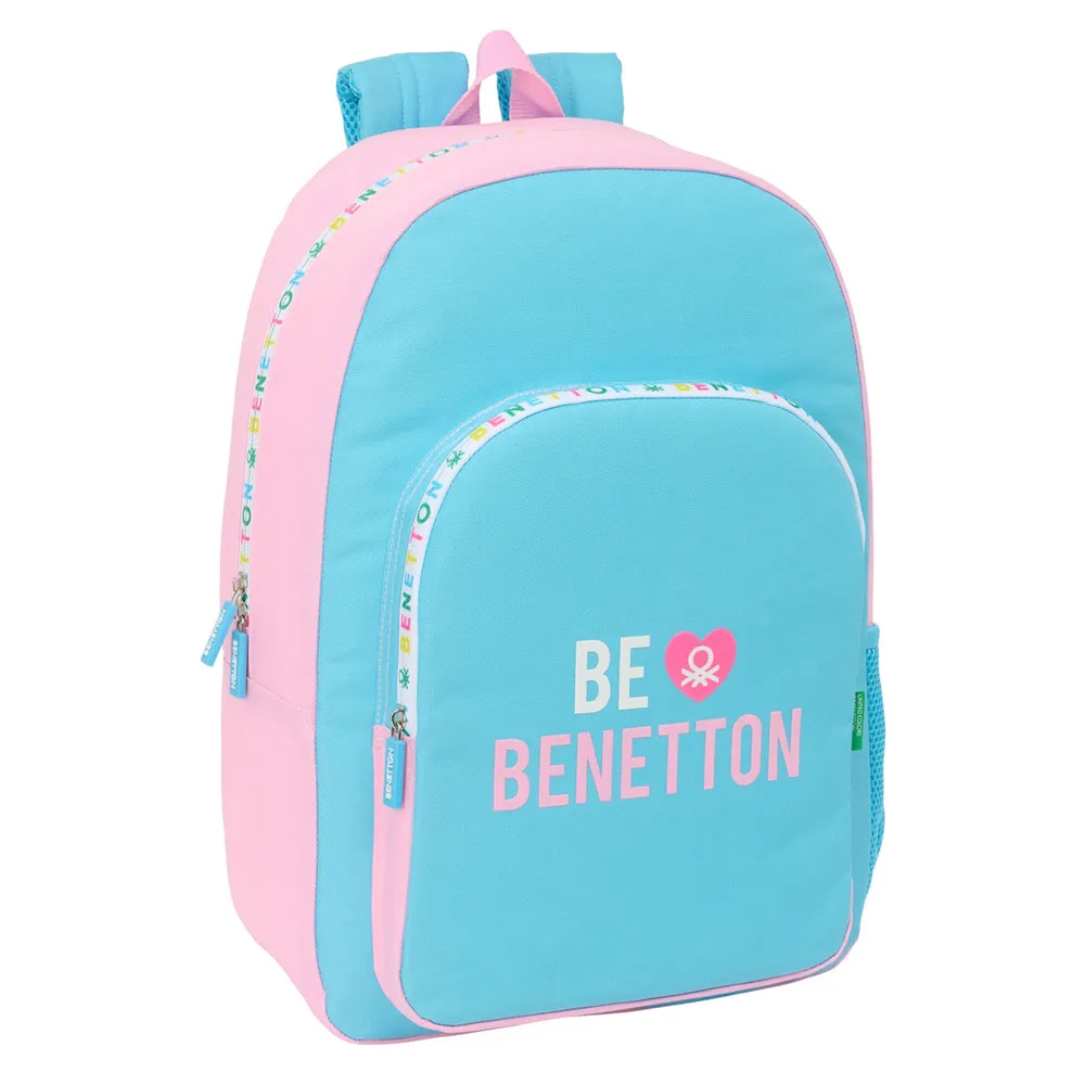

Рюкзак Safta Benetton Unique 19.30L 27x33x10 см 612552876, синий