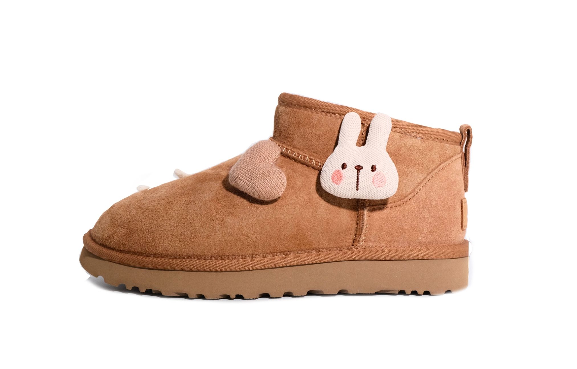 Ботинки женские UGG Classic Ultra Mini до щиколотки, коричневый
