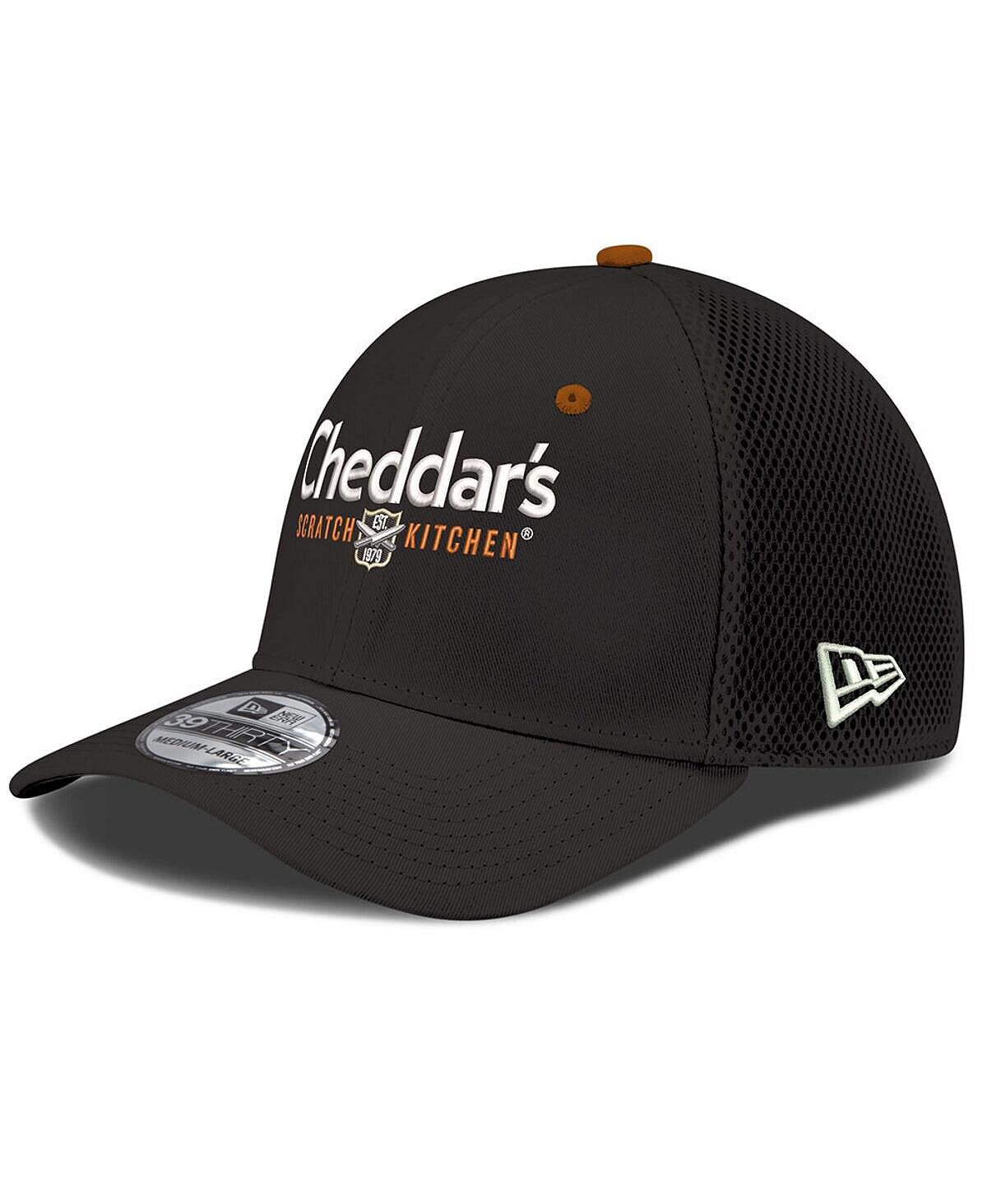 

Мужская черная шляпа Kyle Busch 39THIRTY Cheddar's NEO Flex Fit New Era