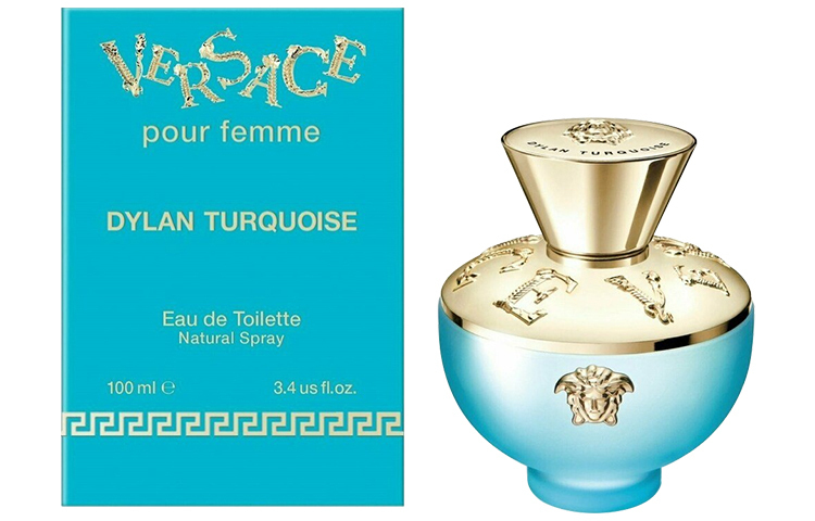 Женская туалетная вода Versace Pour Femme Dylan Turquoise, 100 мл — фото 4
