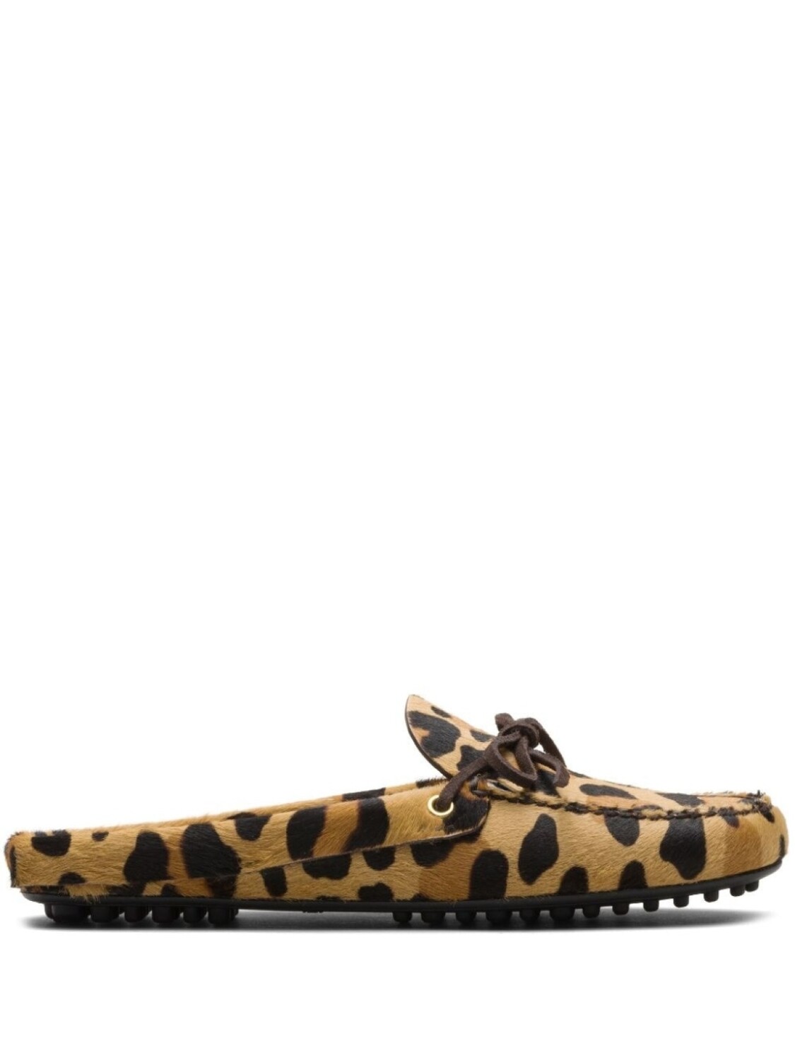 Car Shoe слиперы с леопардовым принтом, коричневый