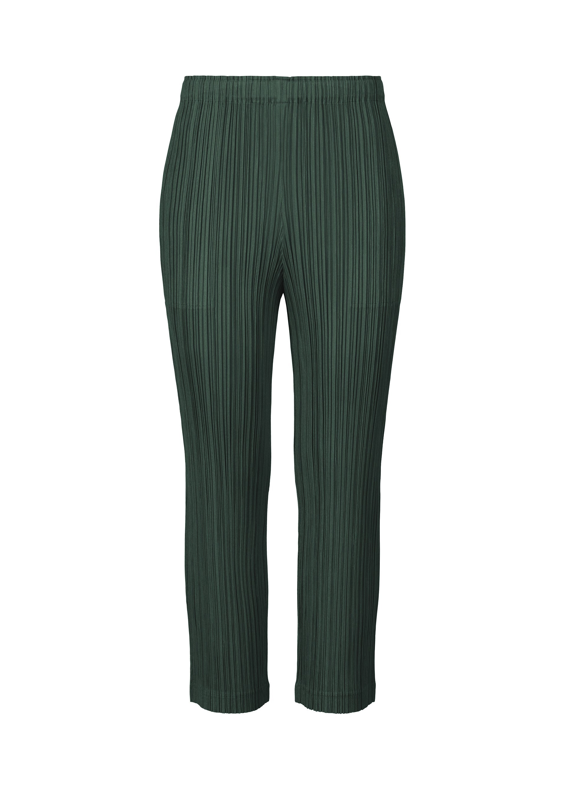 

Брюки thicker bottoms 1 Pleats Please Issey Miyake, зеленый