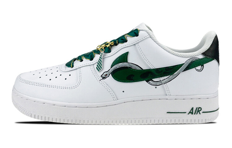 

Кроссовки Nike Air Force 1 Skateboard Shoes Women's Low-Top White/Green