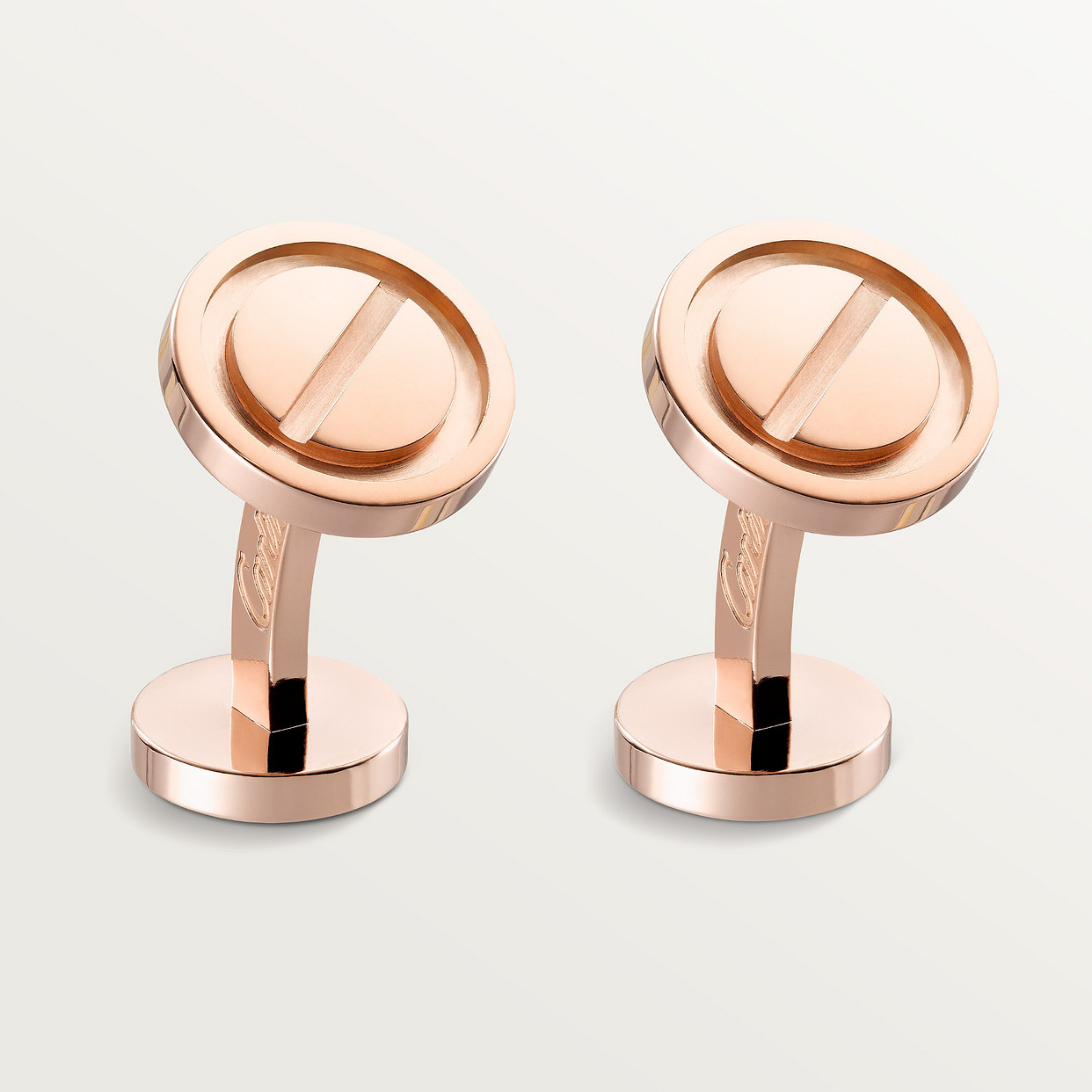 

Запонки Cartier Boutons de manchettes LOVE, розовое золото