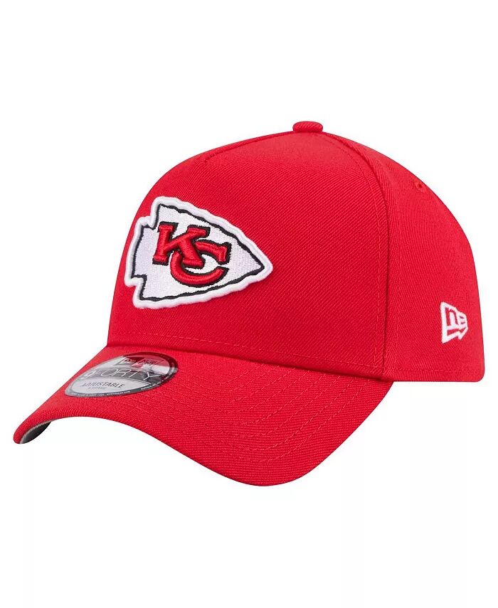 

Мужская красная кепка Kansas City Chiefs A-Frame 9FORTY Adjustable New Era