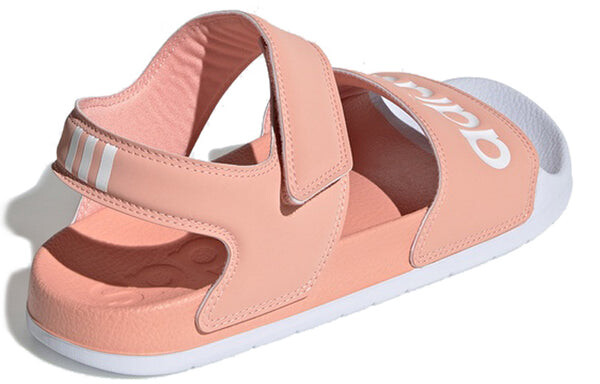 Сандалии adilette розовые сандалии Adidas, розовый — фото 4