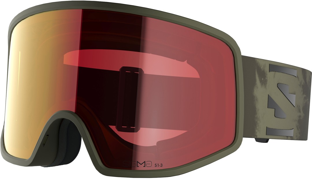 

Salomon Солнцезащитные очки Sentry pro sigma photochromic olive night/sigma photo poppy red