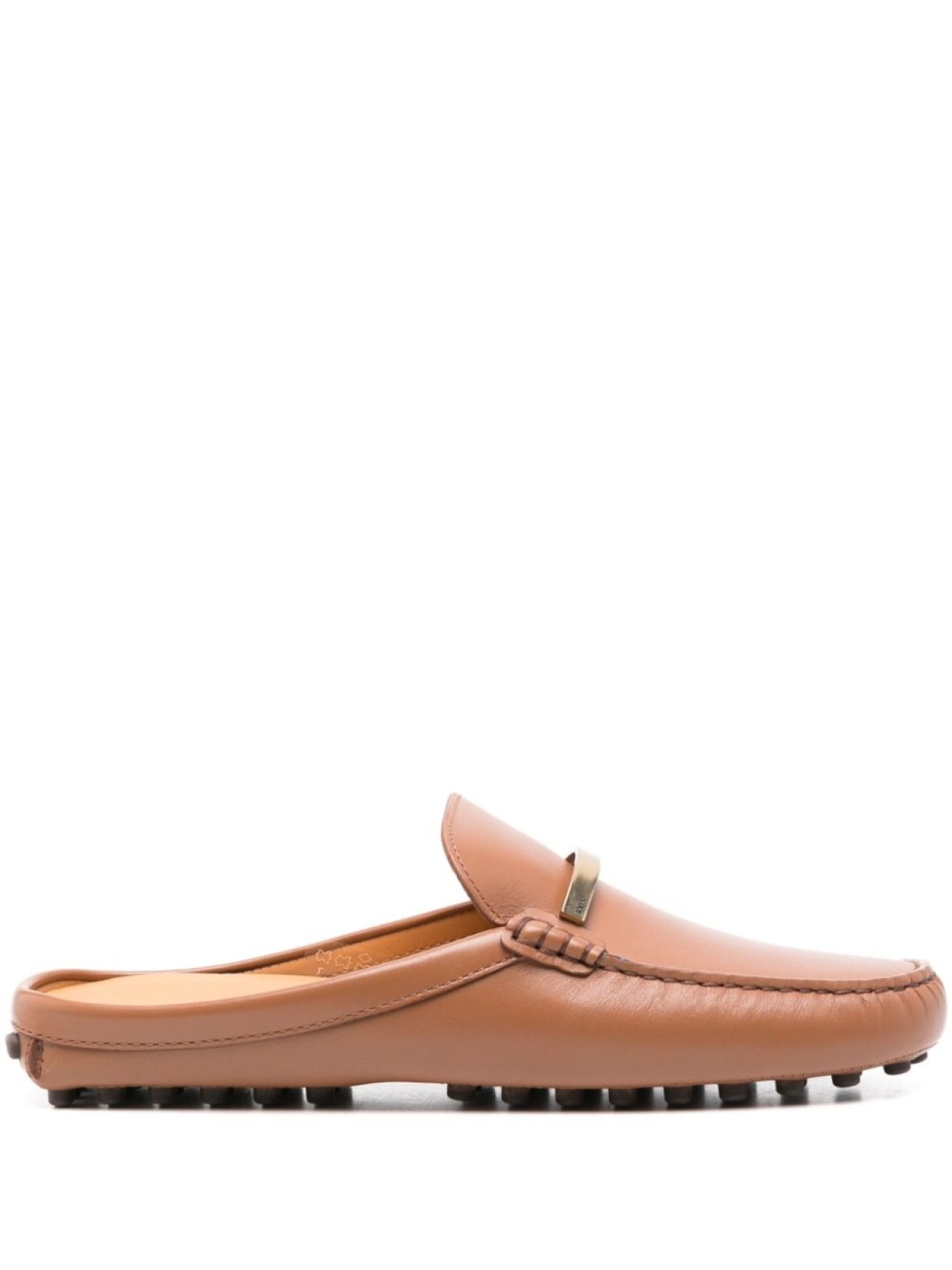 Tod's однотонные слиперы, коричневый
