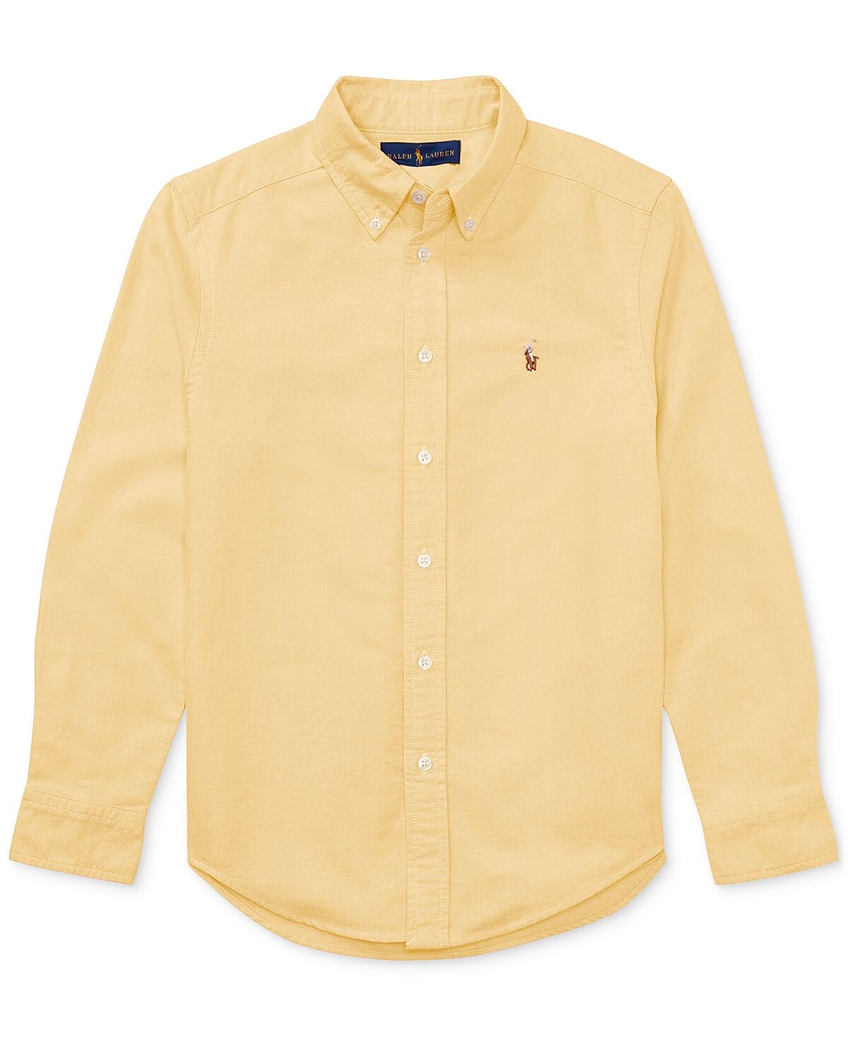 

Рубашка из хлопкового поплина в клетку для мальчиков Big Boys Polo Ralph Lauren