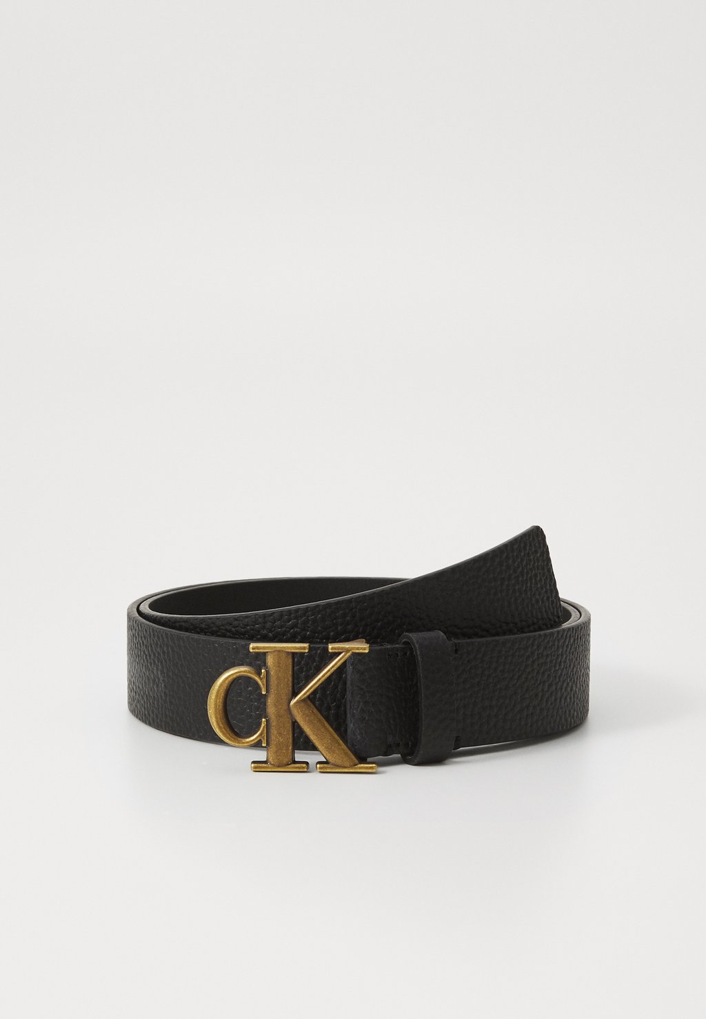 

Пояс MONOGRAM BUCKLE FIXED BELT Calvin Klein Jeans, черный