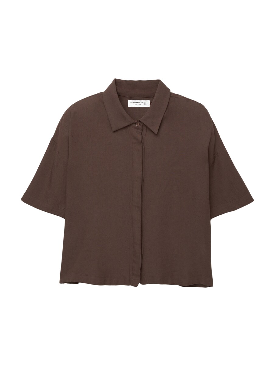 

Блуза Pull&Bear, коричневый