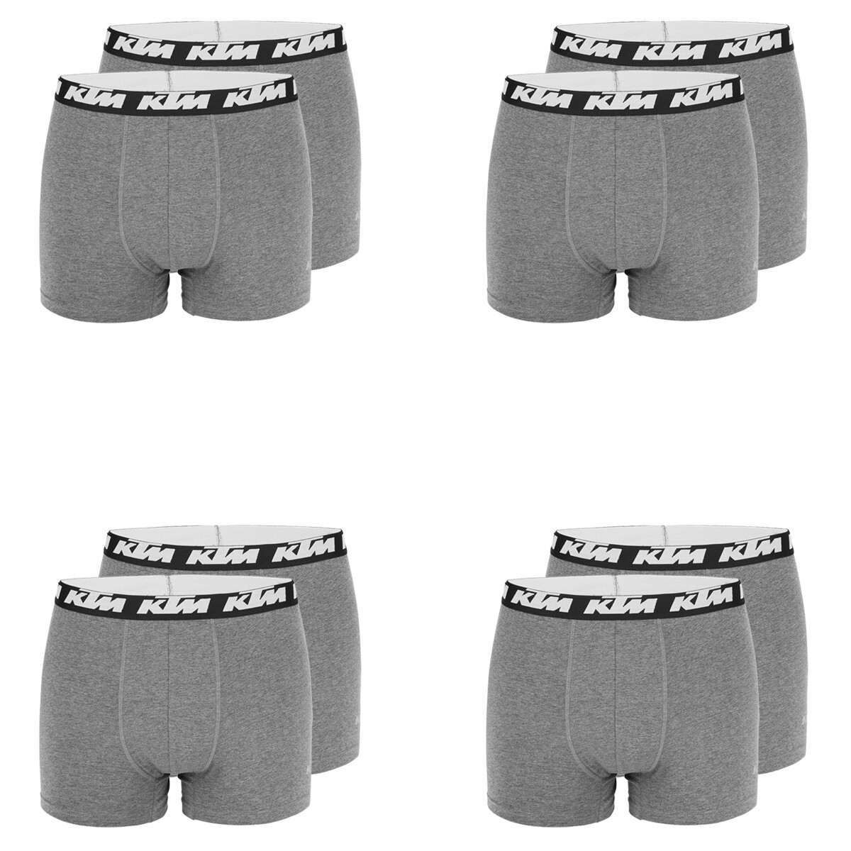 

Боксеры KTM Boxershorts 8 шт, темно-серый