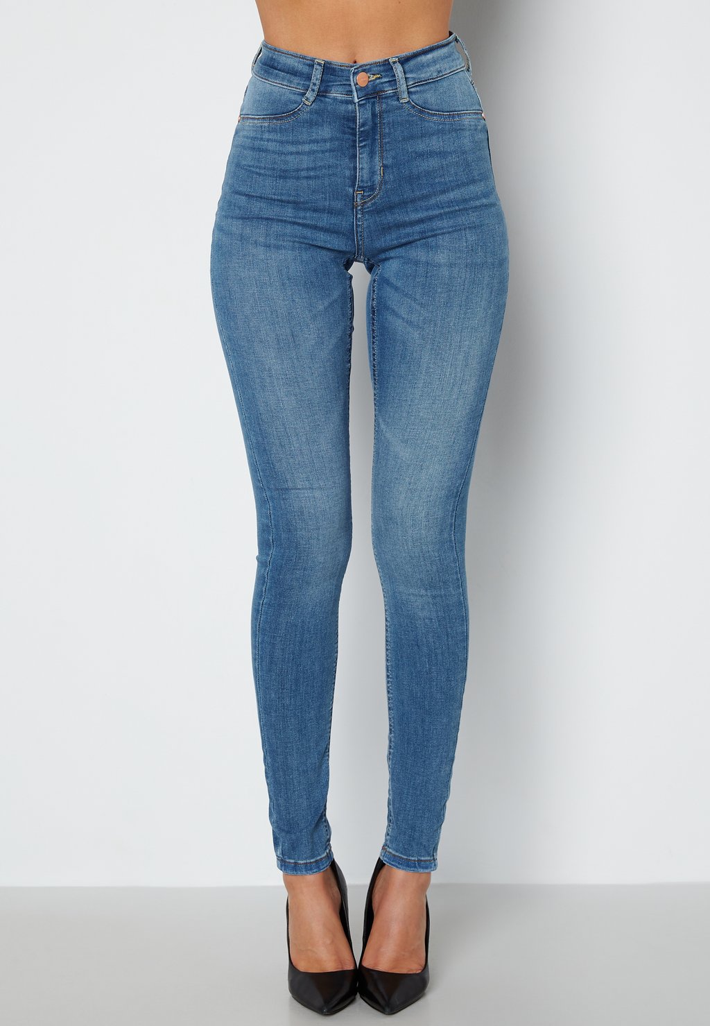 

Джинсы скинни SLIM JEANS Bubbleroom, синий