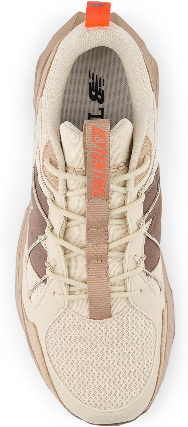 Мужские кроссовки для трейлраннинга New Balance Dynasoft Tektrel V1 из замши, Bisque/Flat Taupe/Earth Shadow — фото 4