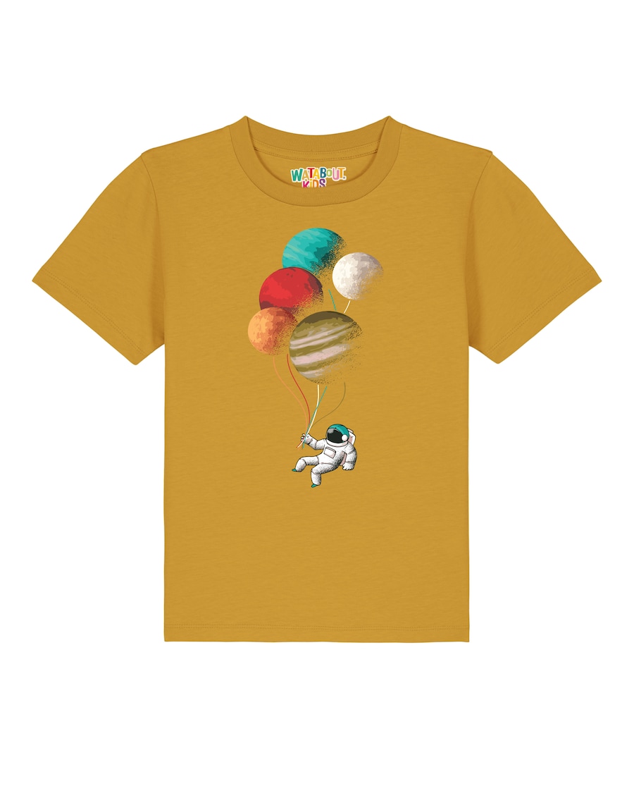 

Рубашка watabout.kids Balloon Spaceman, Curry