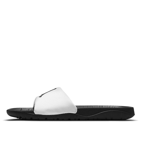 

Тапочки break slide 'white black' Air Jordan, черный