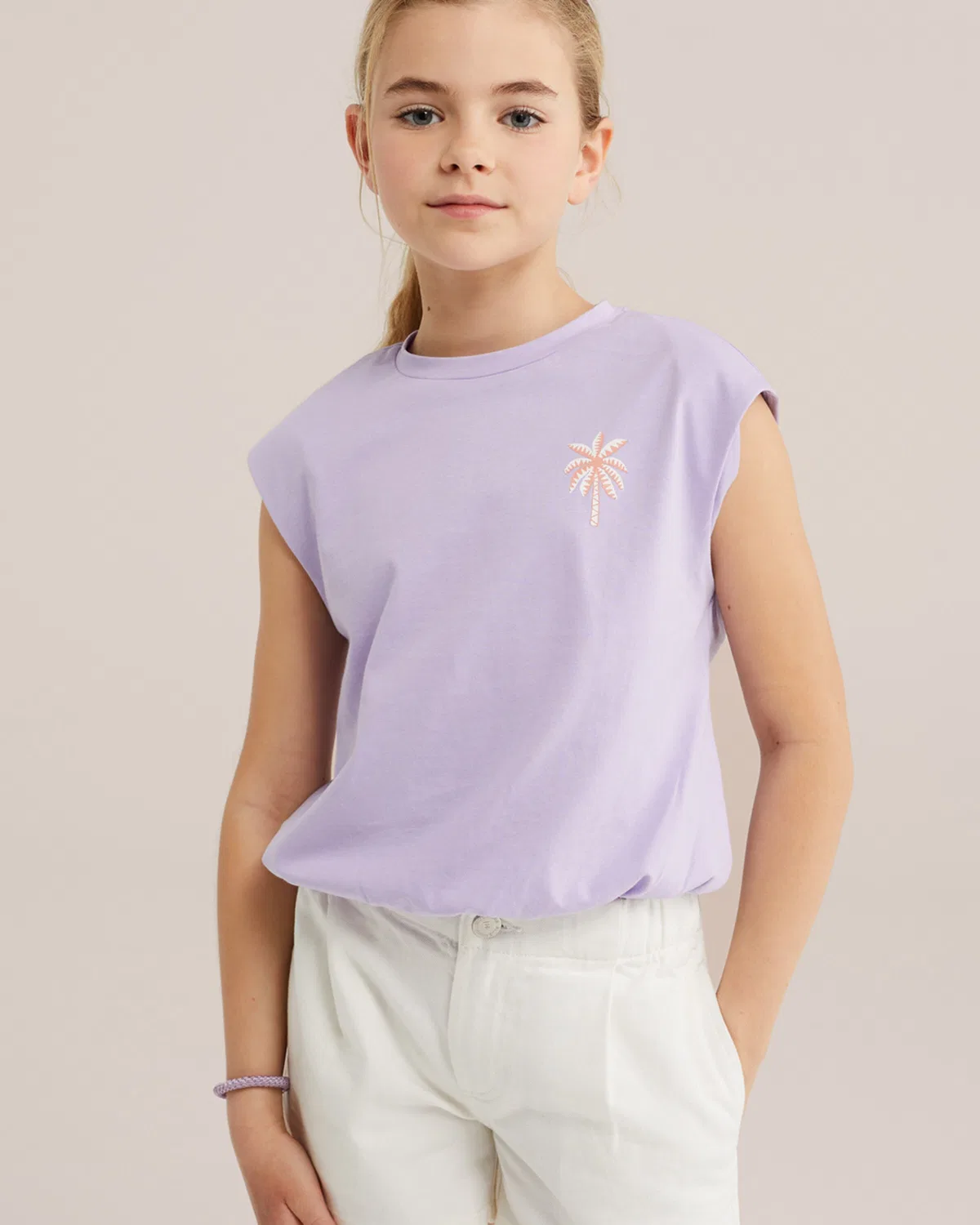Футболка We Fashion, Purple — фото 3