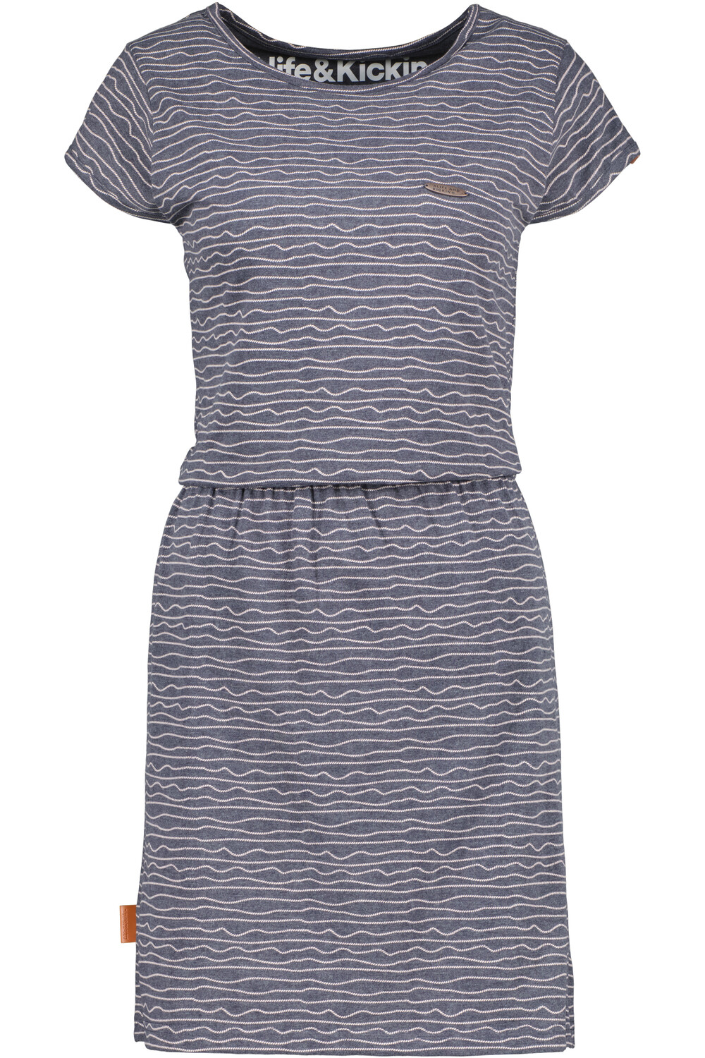 

Платье alife and kickin Blusen, Jersey, Mini, Shirt, Sommer, Strand ShannaAK, цвет marine melange