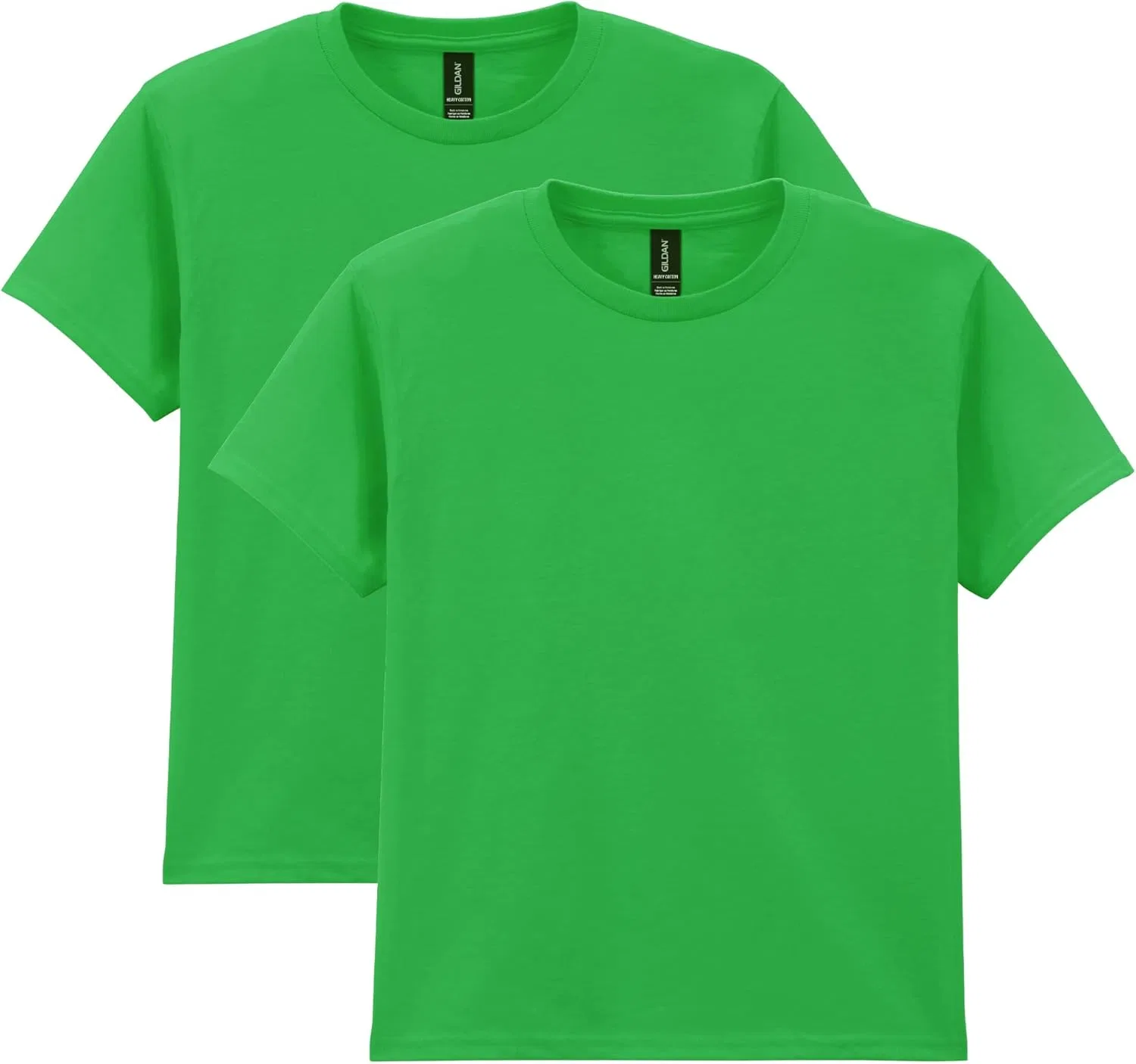 Футболка детская хлопковая Gildan, 2 шт., Irish Green