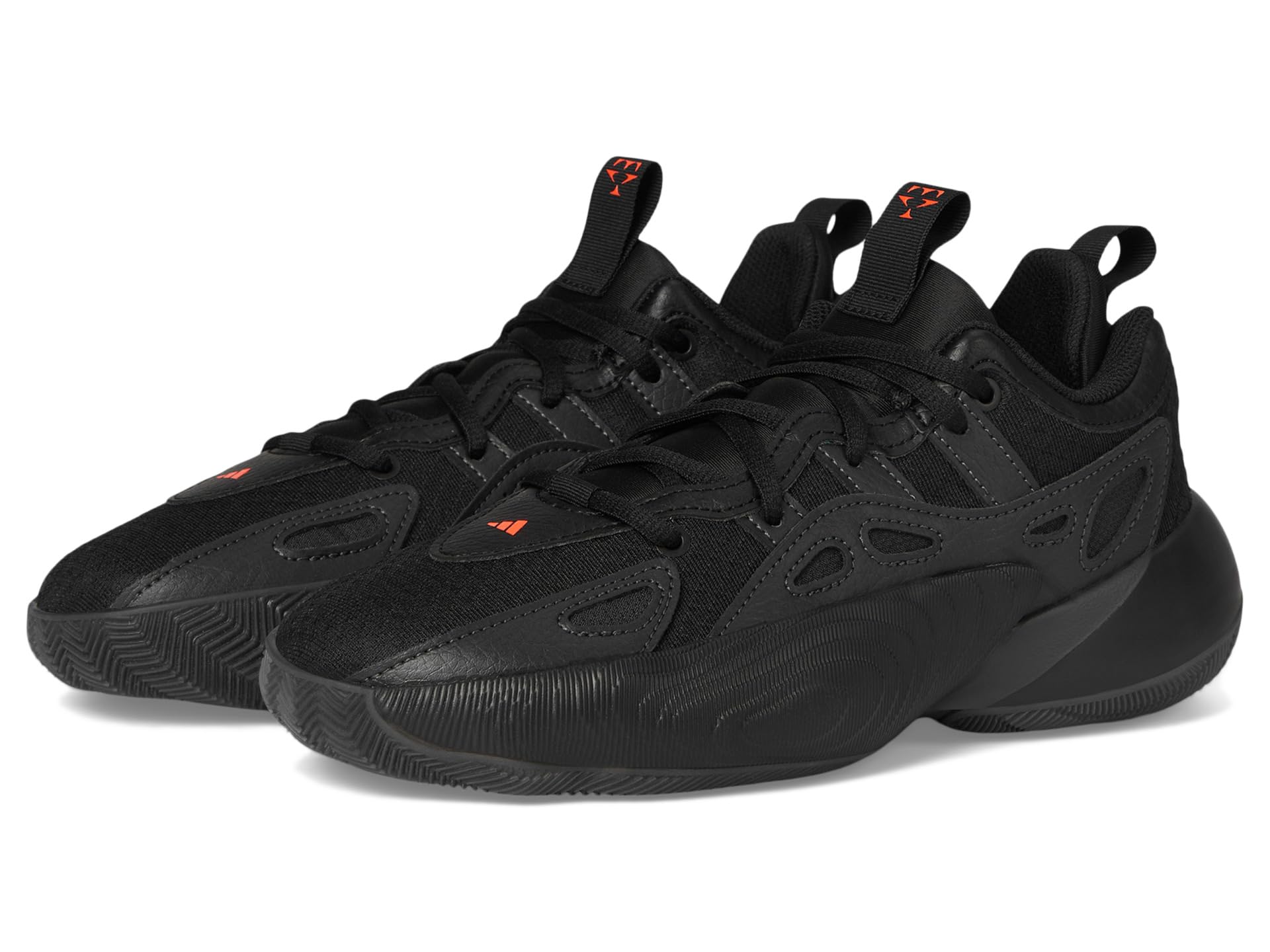 

Кроссовки Adidas Kids Trae Unlimited, Black/Carbon/Solar Red