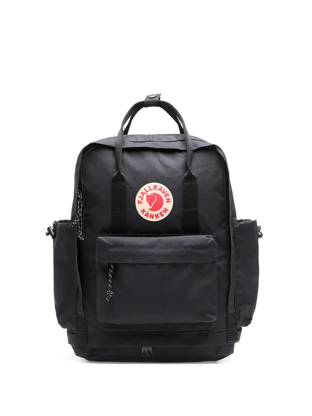 

Рюкзак kånken outlong с логотипом Fjällräven, черный