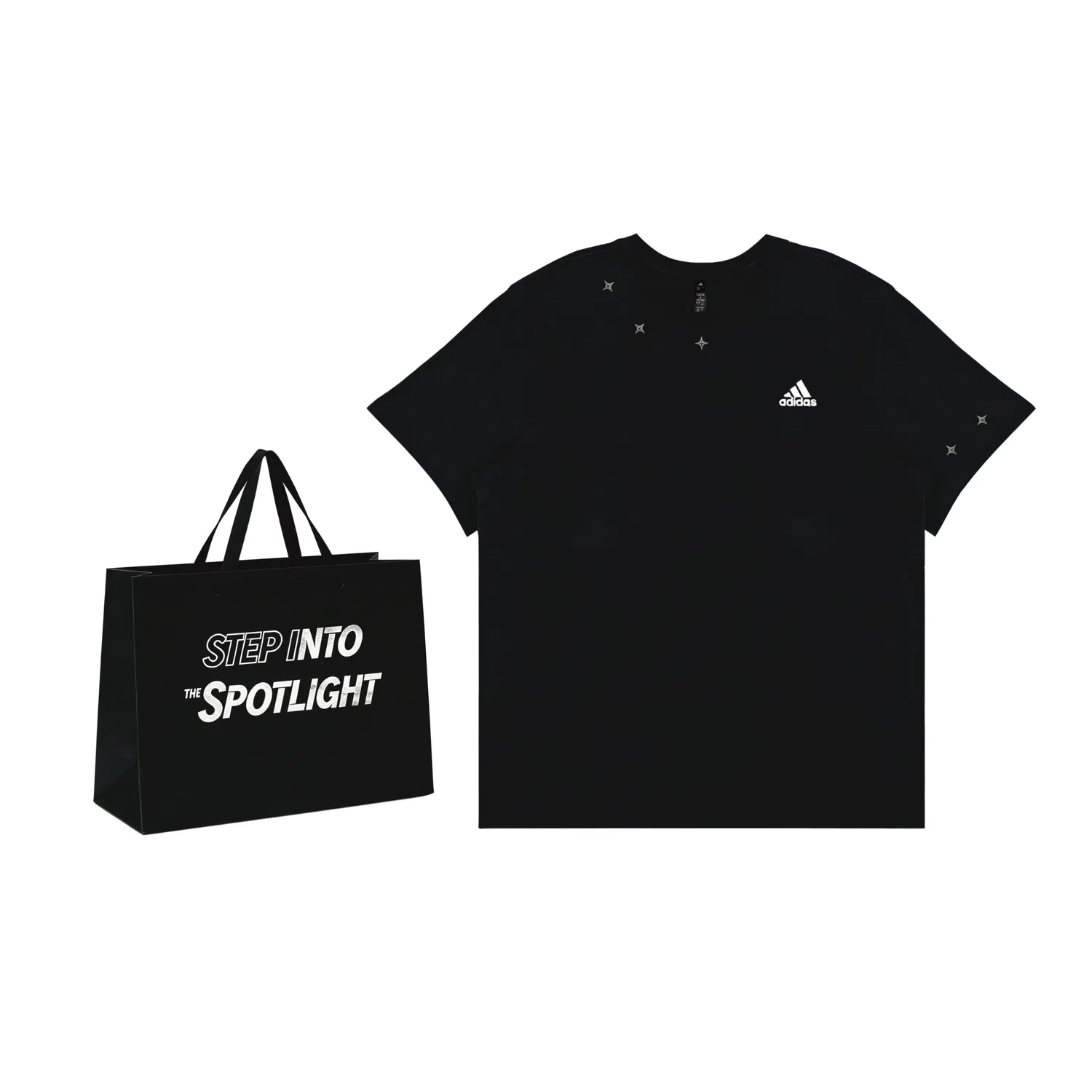 Футболка с принтом Adidas MUST HAVES Unisex Black