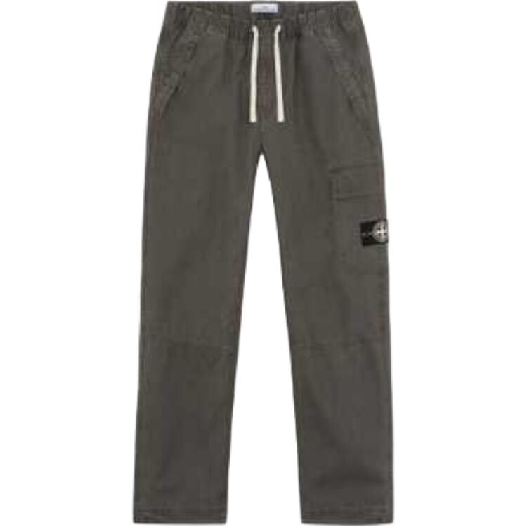 

FW24 Брюки-карго унисекс свинцово-серые Stone Island, серый