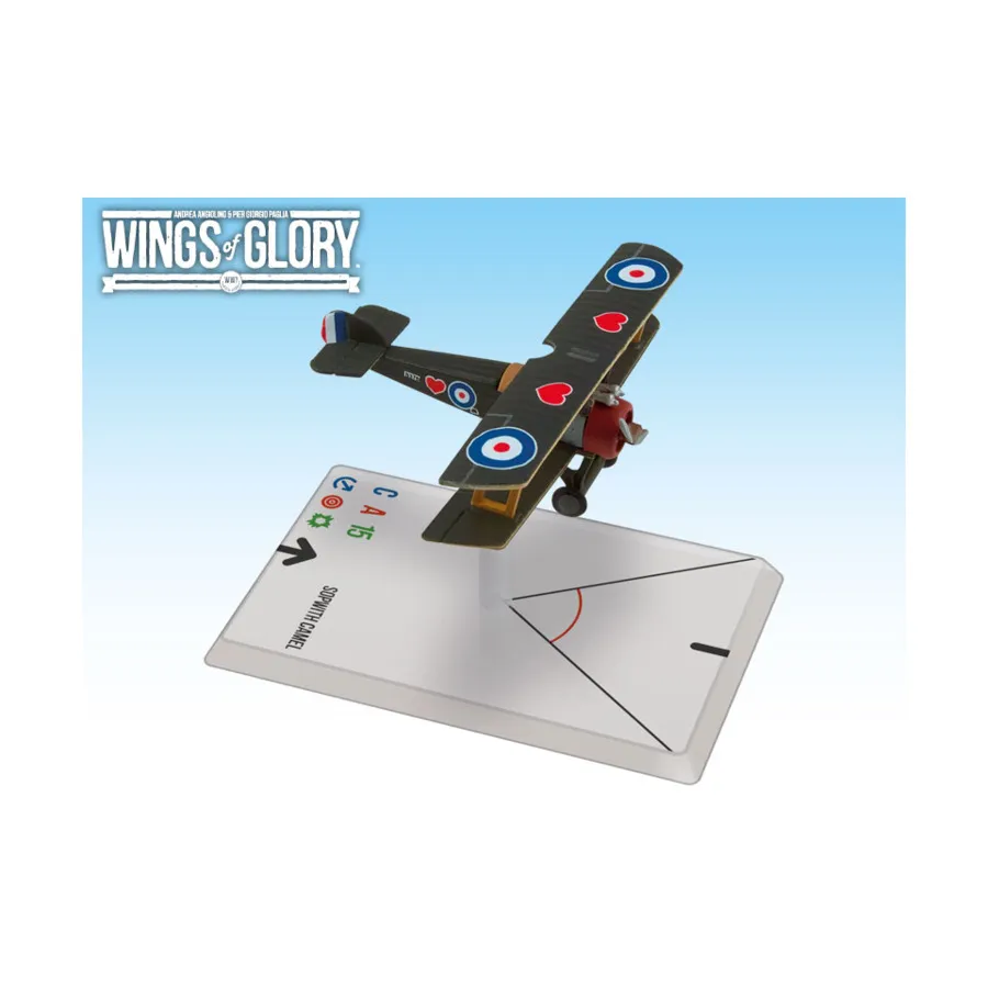 

Сопвит Кэмел - Элвуд, Wings of Glory - WWI Miniatures - Airplane Packs - Series II (1:144)