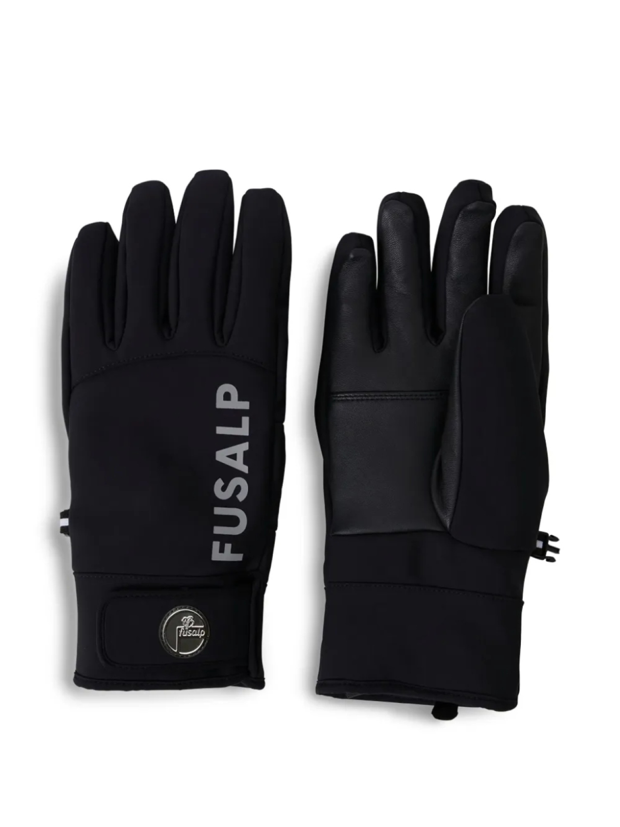 

Перчатки с логотипом Fusalp, черный