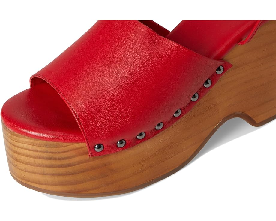 Туфли Free People Front Row Wrap Clog, цвет Salsa Leather — фото 2