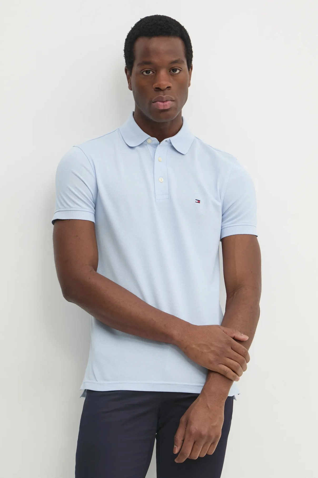 

Поло Tommy Hilfiger, синий