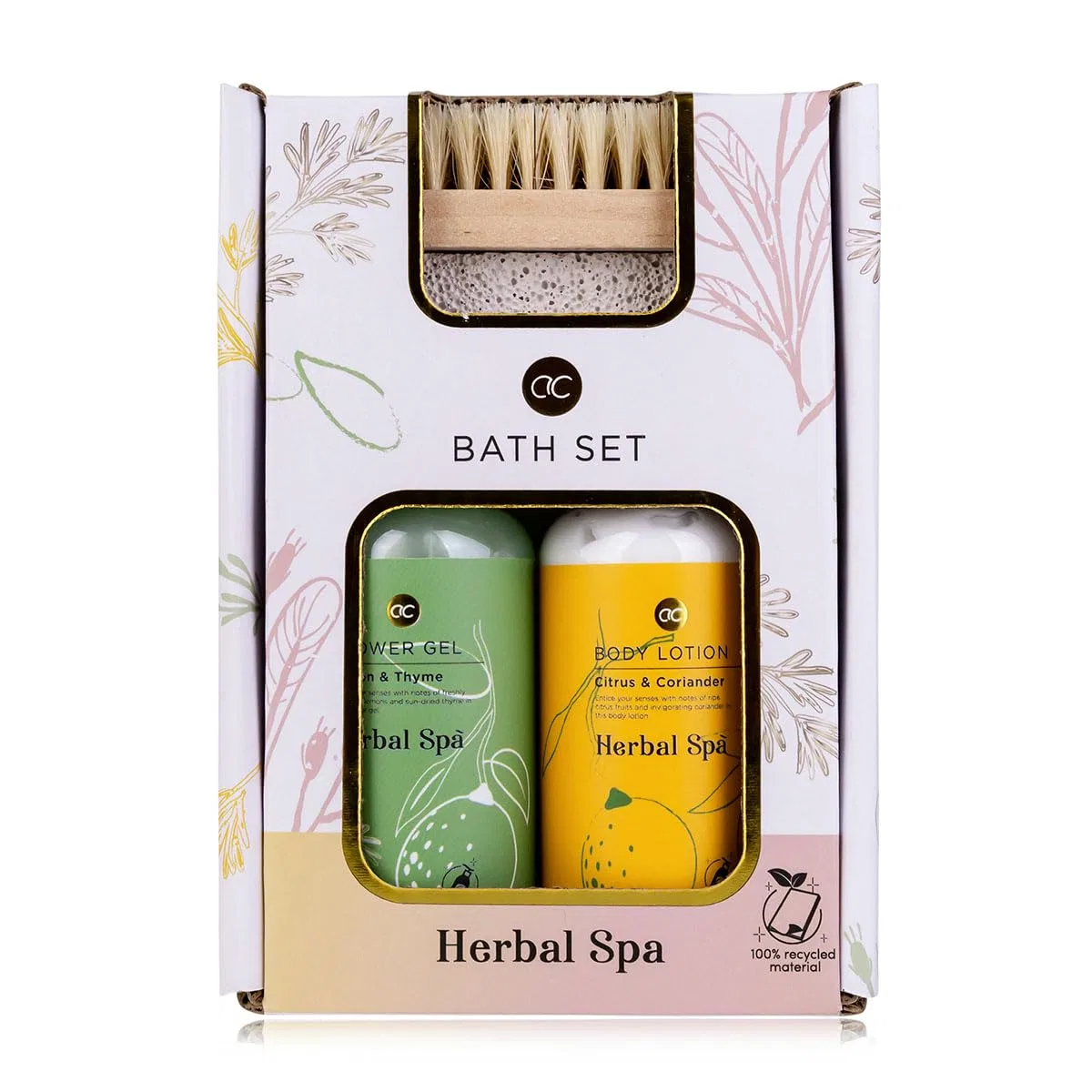 Подарочный набор для ванны Accentra Herbal Spa в коробке Accentra