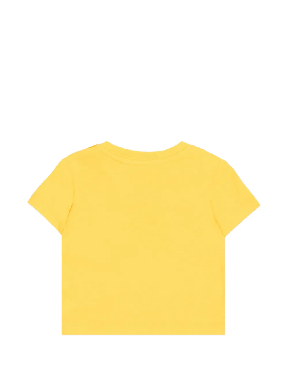 Футболка с короткими рукавами "тедди" Moschino Kids, желтый — фото 2