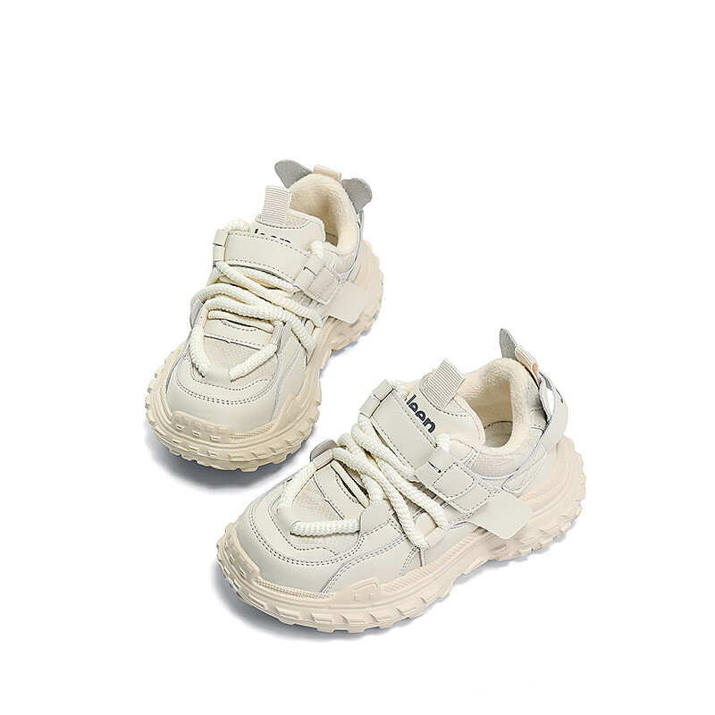 Кроссовки Jeep Kids Lifestyle Shoes Kids Low-top Beige, бежевый — фото 3