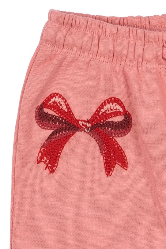 Детские спортивные штаны LOU BOW SWEAT PANTS OCS Konges Sløjd, розовый — фото 3