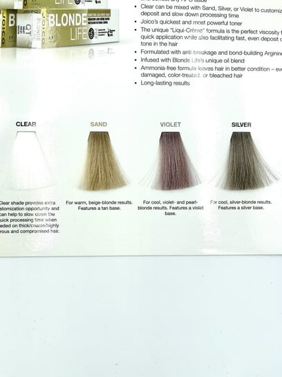 Фиолетовый тоник без аммиака, 74 мл Joico Blonde Life Qt Quick Tone Violet — фото 3
